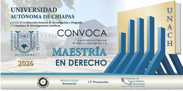 Maestr&iacute;a en Derecho - Convocatoria 2026